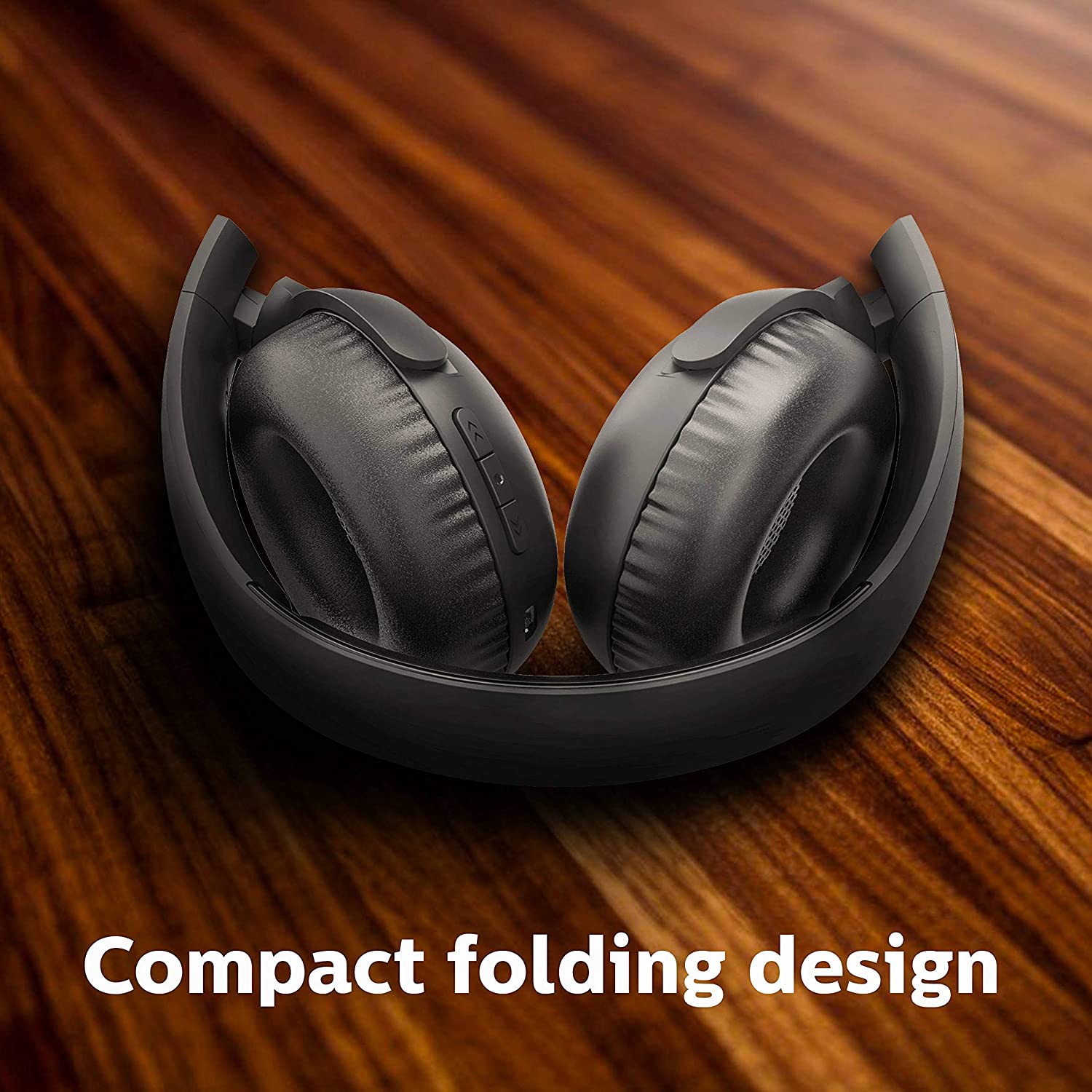 Audífonos Bluetooth Philips Plegable 15h Autonomía TAUH202BK