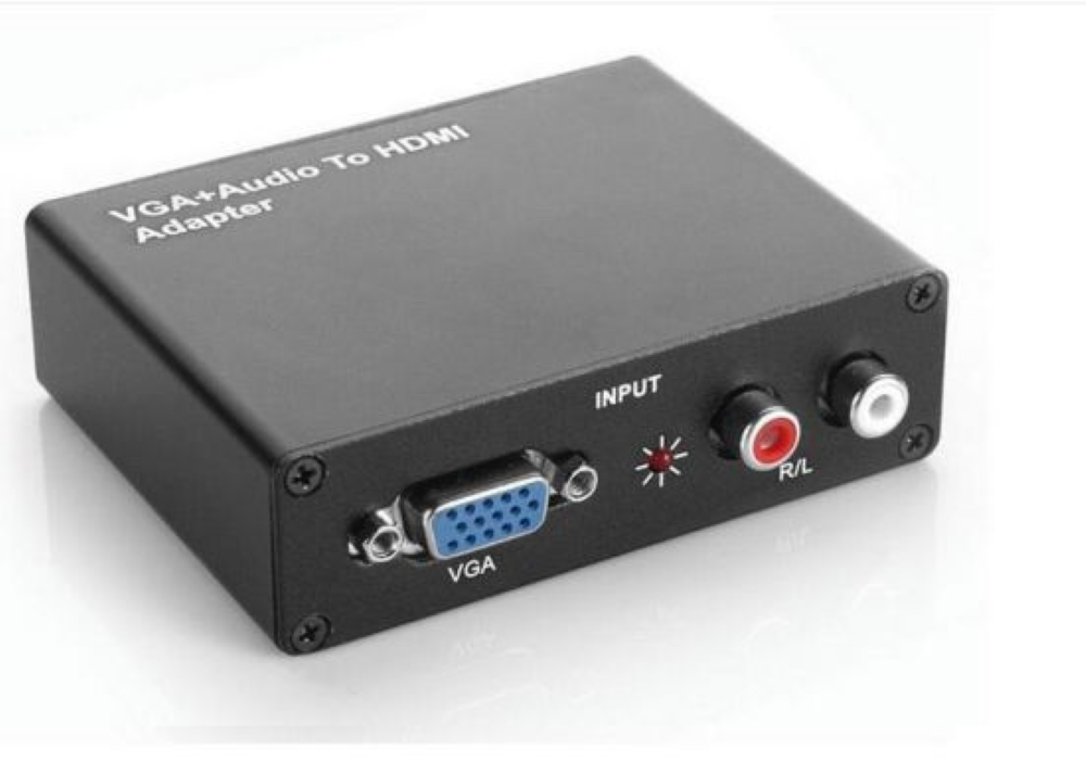 Conversor VGA A HDMI con Audio HD 60HZ Full HD 1080P HGA06