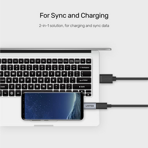 Adaptador USB TIPO C a Micro USB High Speed Q . C Y-A027AGY