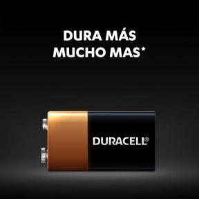 Batería Duracell de 9V de Larga Duración