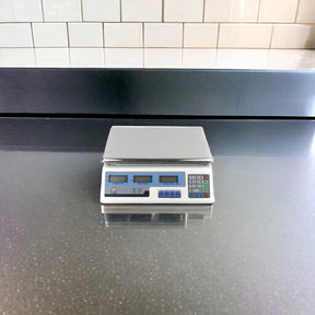 Pesa Balanza Digital de Almacén Recargable 40 KG Inoxidable
