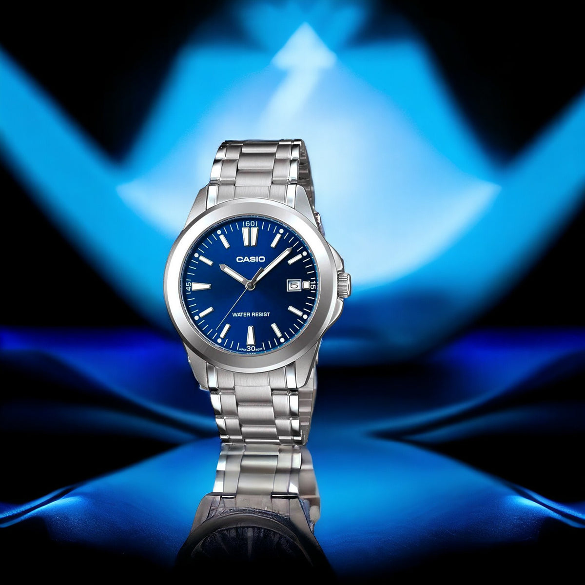 Reloj de Mujer Casio Silver  Blue Ltp-1215A-2A2Df