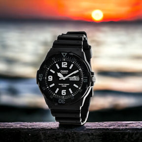 Reloj Casio de Hombre Mrw-200H-1B2Vdf Clasic Analog Black