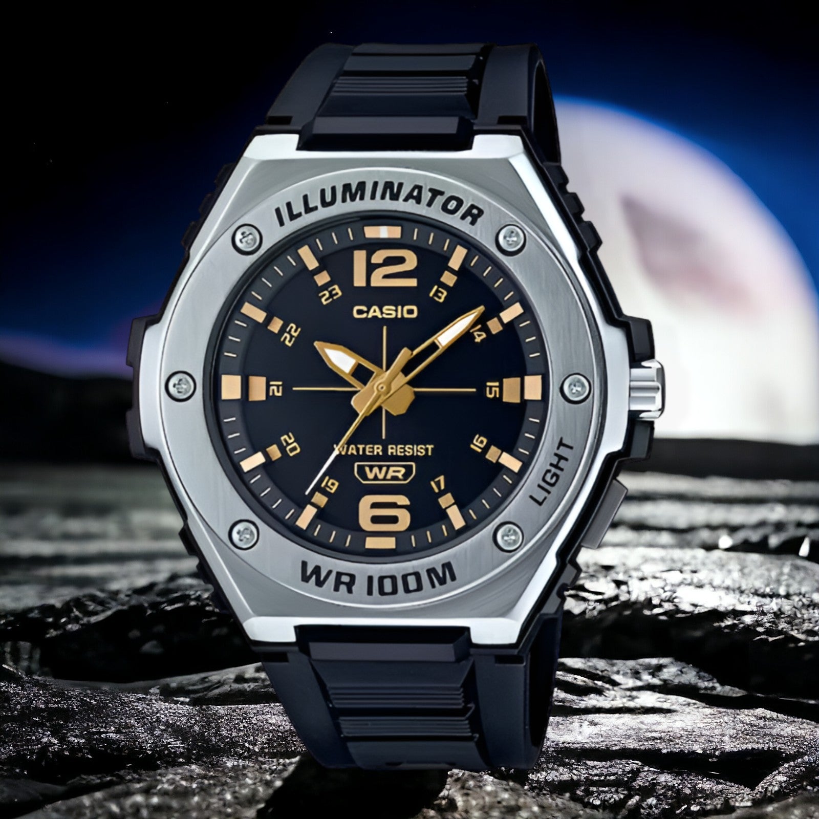 Reloj Casio de Hombre Silver Edition MWA-100H-1A2VDF