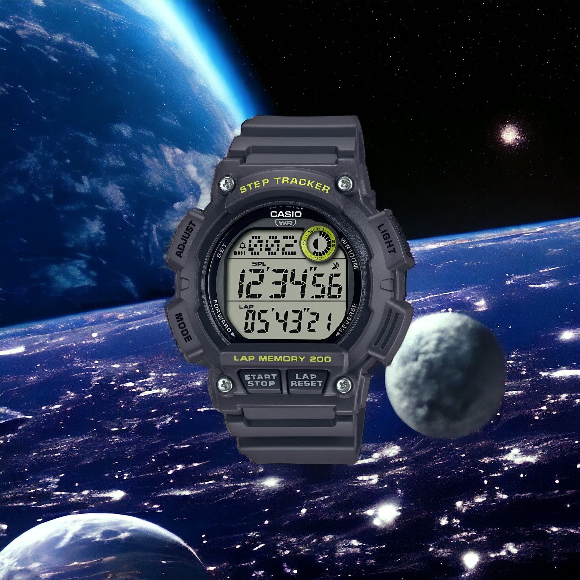 Reloj Casio De Hombre Digital WS-2100H-8AVDF Black Edition