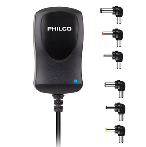 Transformador 12V Regulables 1.2A / 15W + 6 Plug Universales