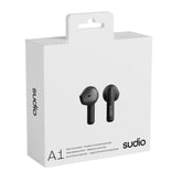Audífonos Sudio Premium Line Earphones A1 TWS MIDNIGHT BLACK