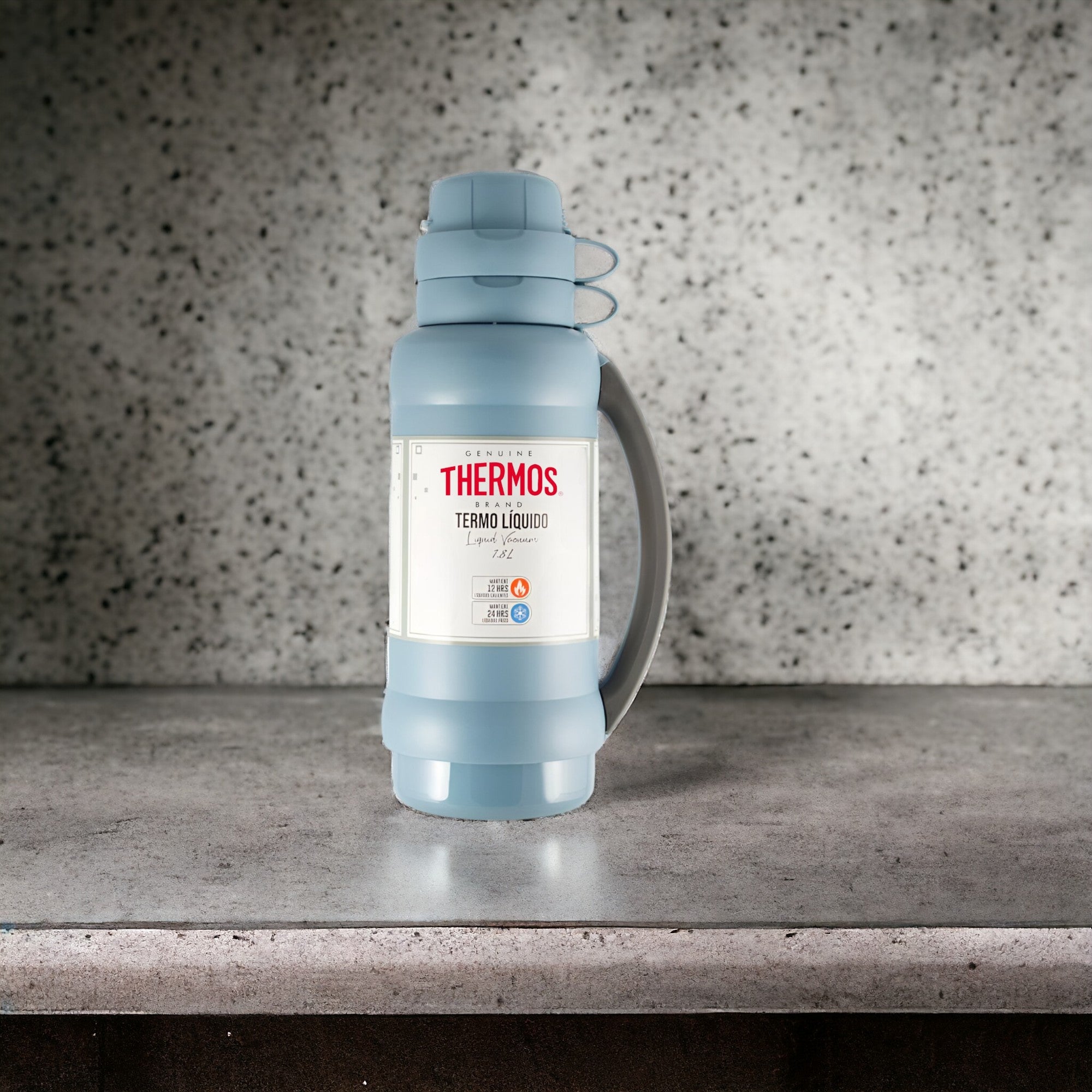 Termo de Líquidos 1.8 L 12H/24H - Thermos 34-180-C5 Celeste