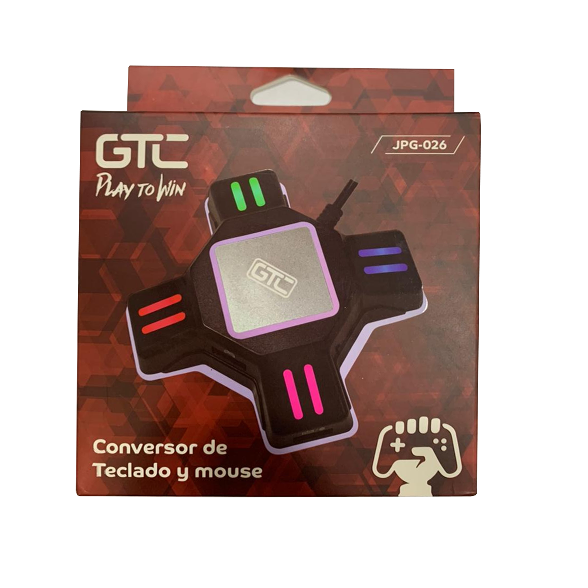 Hub Adaptador de Consolas para Teclado-Mouse Multiplataforma