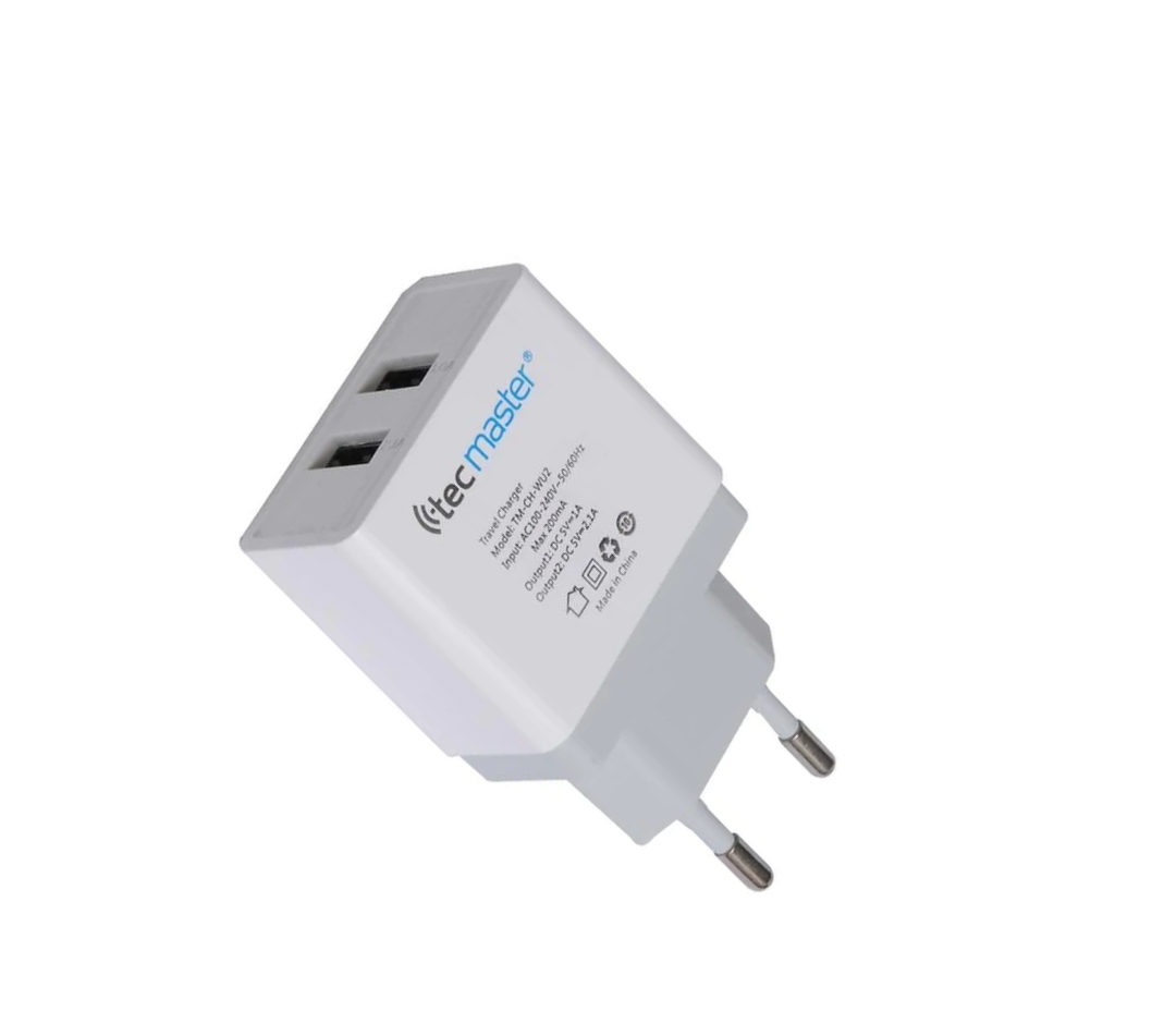 CARGADOR PARED TECMASTER SEC MICRO USB TM-CH-WU2