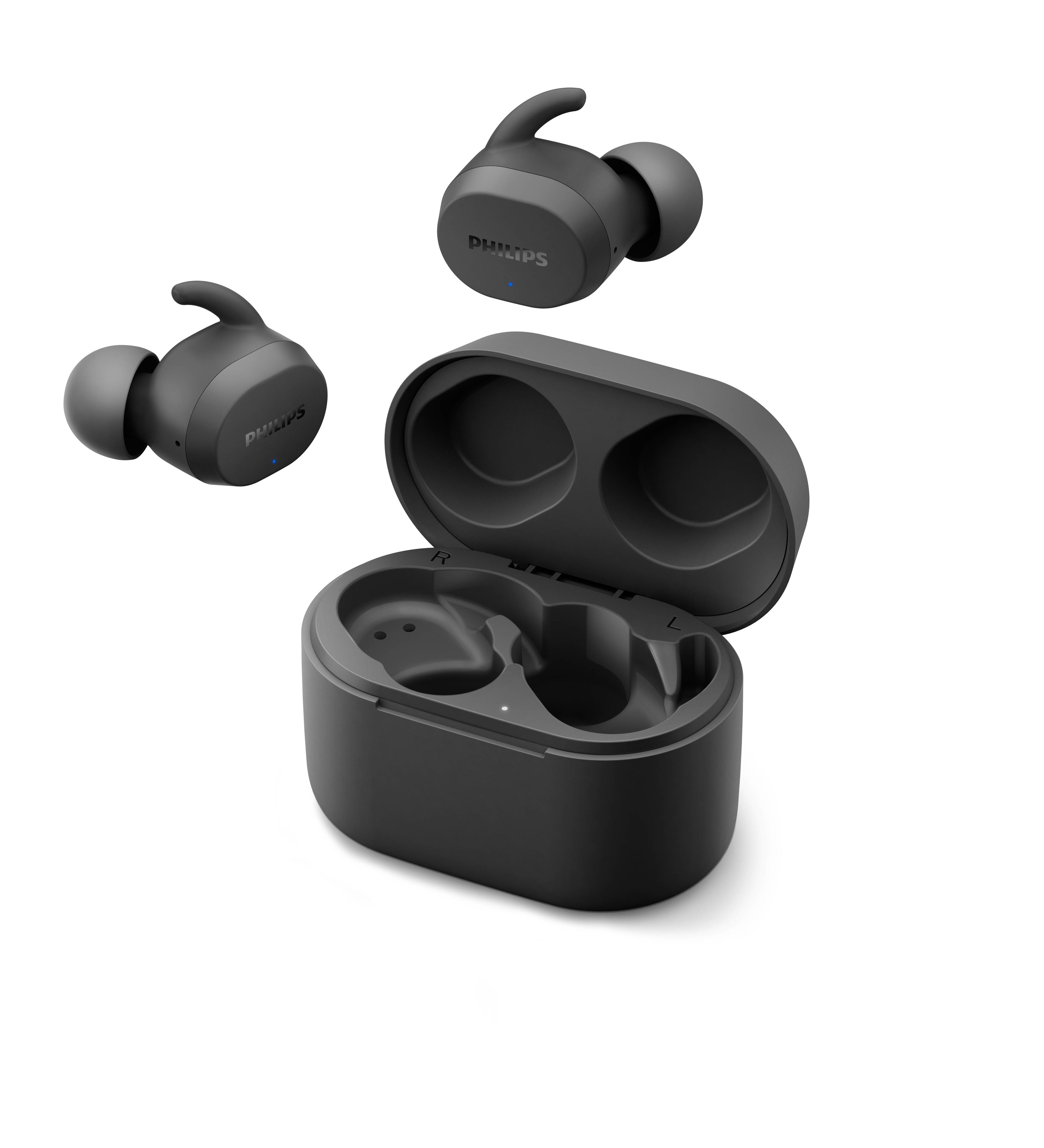 Audífonos Philips True Wireless TAT3216BK Autonomía de 24h