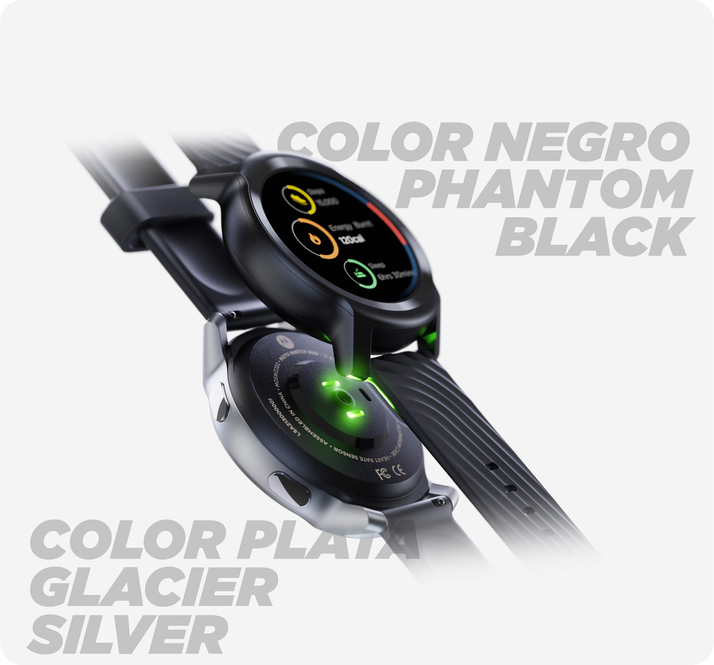 Smartwatch Deportivo Motorola Moto 100 Phantom Sport Edition