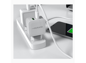 Cargador Motomo Dual USB 12W con Cable Micro USB de 1m SEC