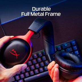 Audífonos HyperX Cloud III USB Comfort Multiplataformas RED