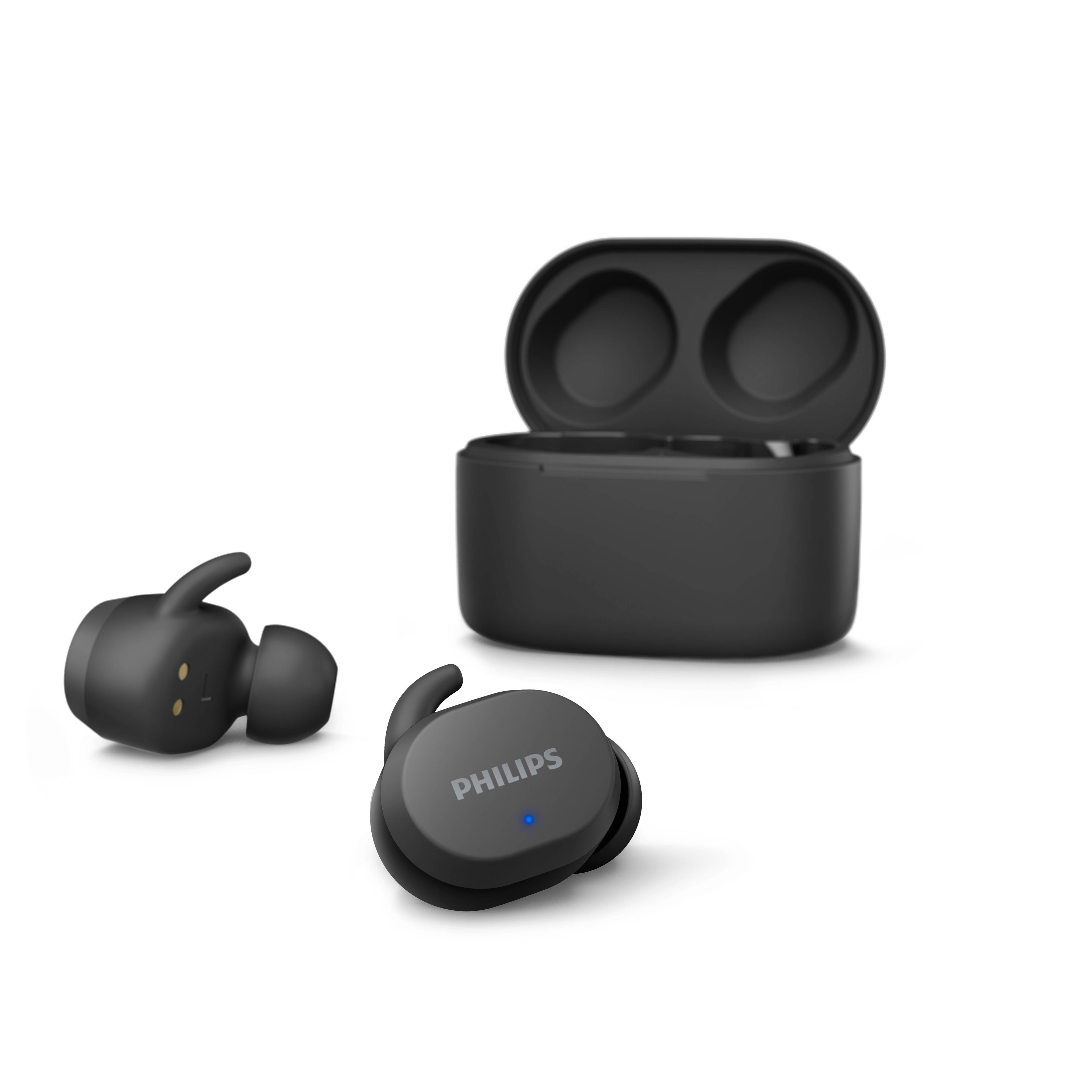 Audífonos Philips True Wireless TAT3216BK Autonomía de 24h
