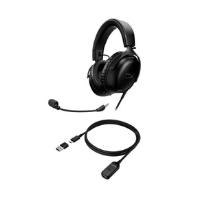 Audífonos HyperX Cloud III USB Comfort Multiplataforma Black