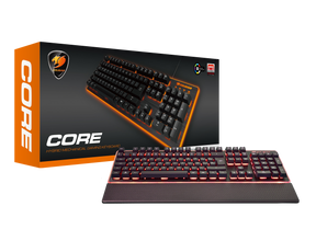 Teclado Cougar Core RGB Hybrid Anti-Ghosting Semi Mecanico