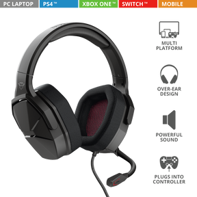 Audifono Gamer Trust Ward Multiplataformas Gxt 4371
