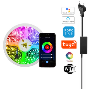 Tira de Luces LED FULL RGB Smart Home WIFI 5M Google/Alexa