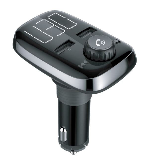Transmisor De Música Bluetooth via FM y Cargador Rapido 3.4A BT600