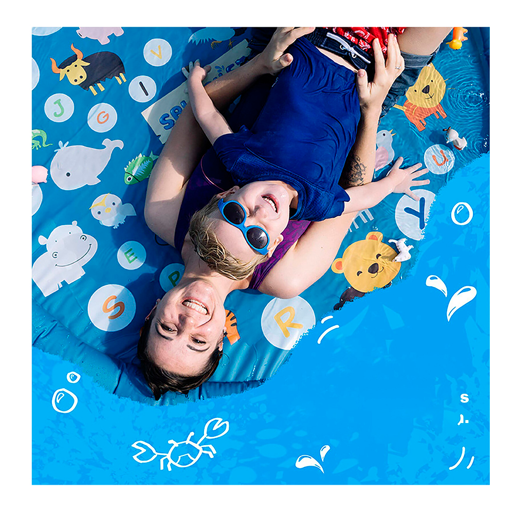 Alfombra De Agua Para Niños Con Rociadores Dbg1260