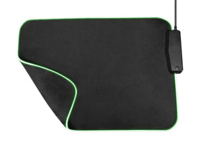 Mouse Pad Gamer Trust Glide L Rgb con Hub Usb 4 Puertos