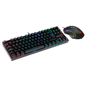 Kit Redragon Teclado Mecánico Kumara + Mouse Griffin RGB