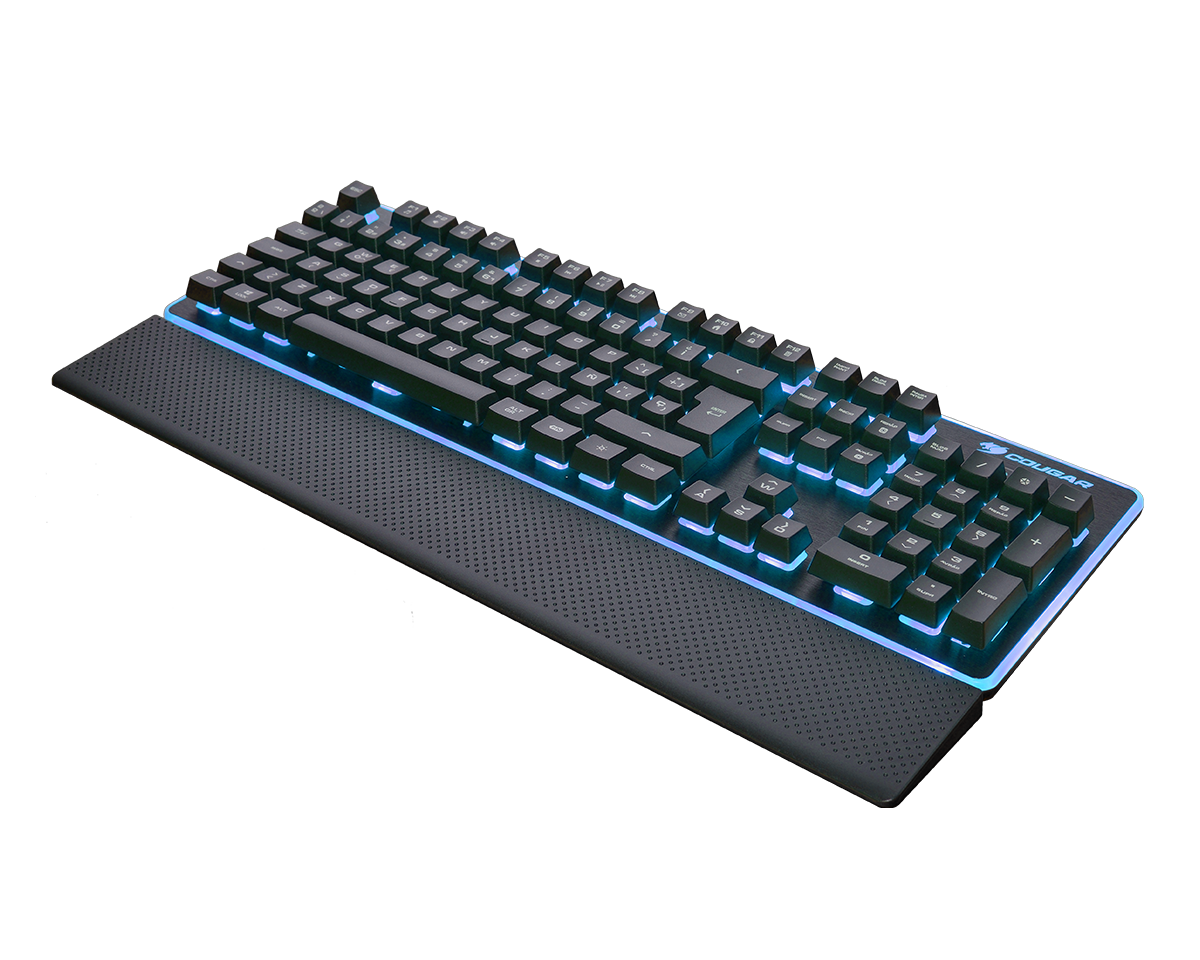 Teclado Cougar Core RGB Hybrid Anti-Ghosting Semi Mecanico