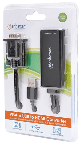 Conversor Vga A Hdmi Manhattan 152426