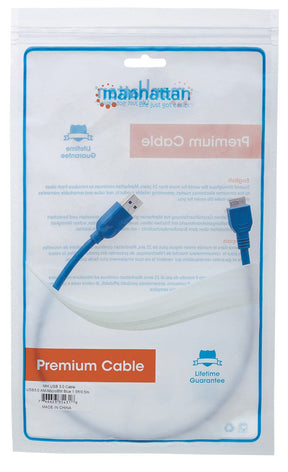 Cable De Datos USB 3.0 Manhattan 354318 High Speed