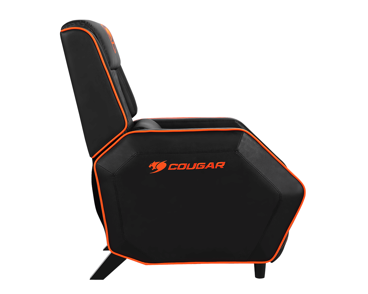 Silla Gamer Cougar Rangers Black Orange Sofa Premium Edition