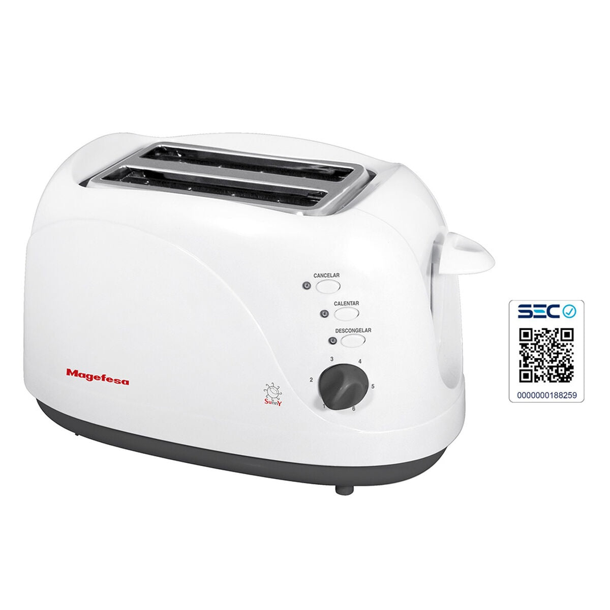 Tostadora De Pan Rapid Food Magefesa 750W MGF3335