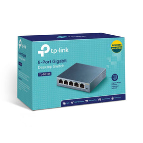Switch Tp-Link 5 Puertos Gigabit TL-SG105 High Performance