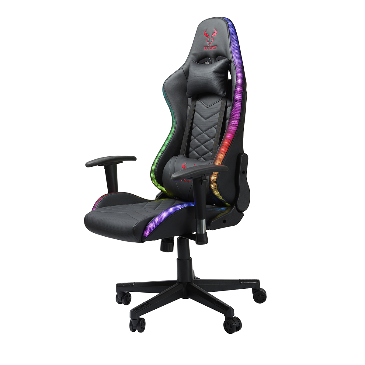 Silla Gamer RGB Riotoro Spitfire X1S Plus Confort + Speaker BT