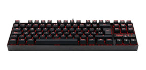 Teclado Mecánico Redragon Kumara K552-SP Red Light Edition