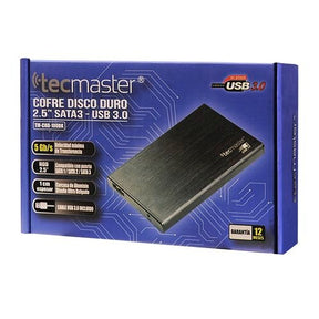 Case Cofre Para Discos SSD/HDD 2.5" Aluminium Usb 3.0 5Gbps