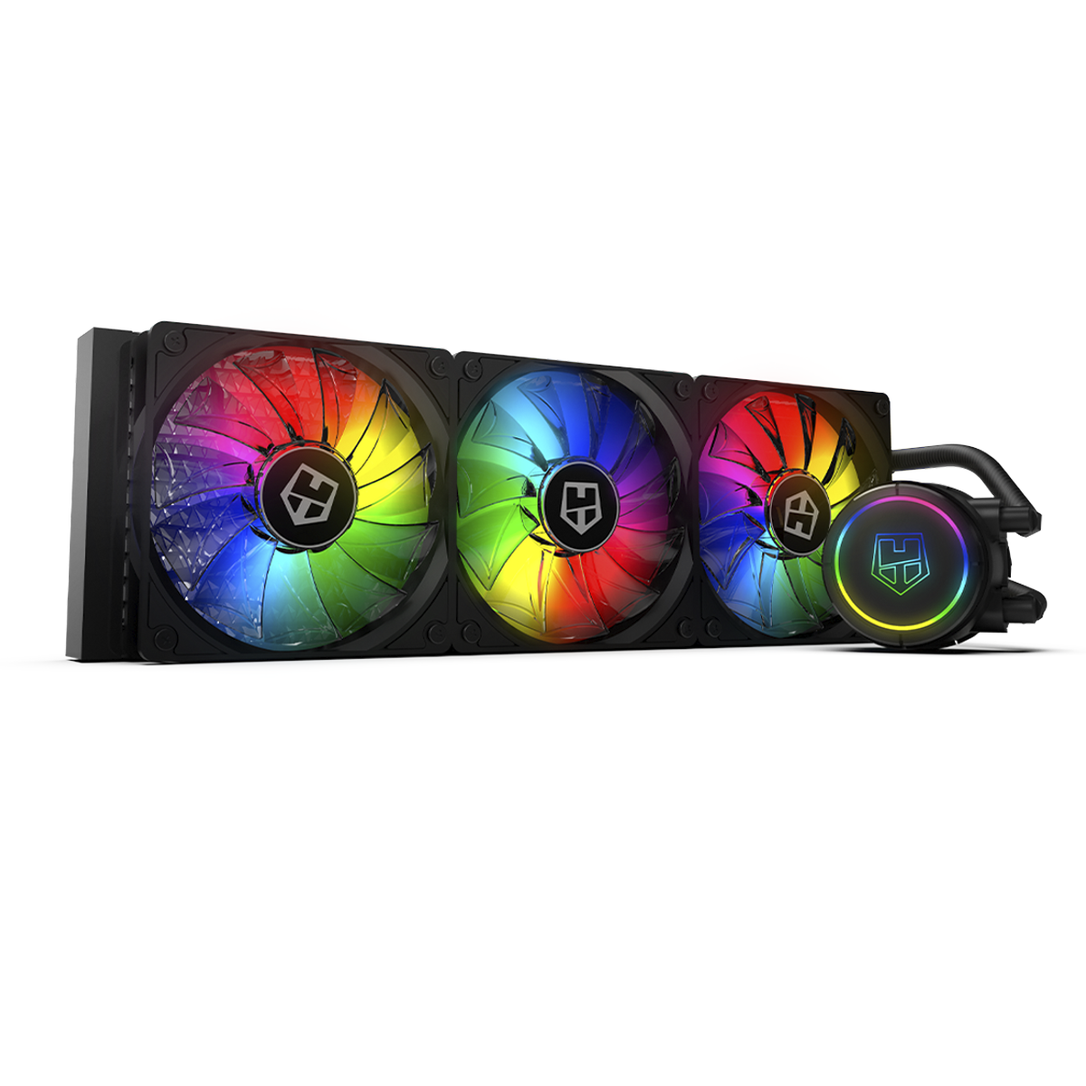 Water Cooling Profesional Hummer H-360 ARGB  1500 RPM