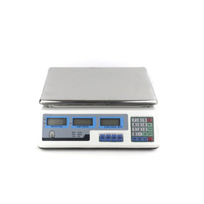 Pesa Balanza Digital de Almacén Recargable 40 KG Inoxidable