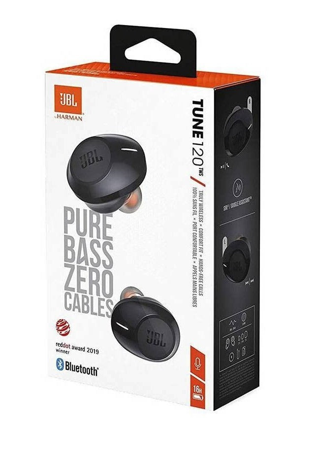 Audifono Jbl T120Tws Negro Tws True Wireless Stereo