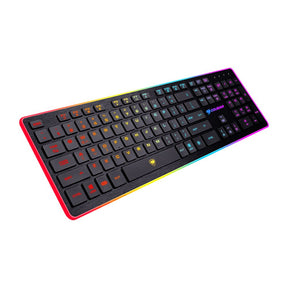 Teclado Gamer Rgb Cougar Vantar Pro Teclas Planas Anti-Ghosting