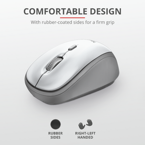Mouse Inalambrico Trust Desktop Pro 2.4 Ghz Blanco Yvi 23386