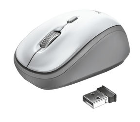 Mouse Inalambrico Trust Desktop Pro 2.4 Ghz Blanco Yvi 23386