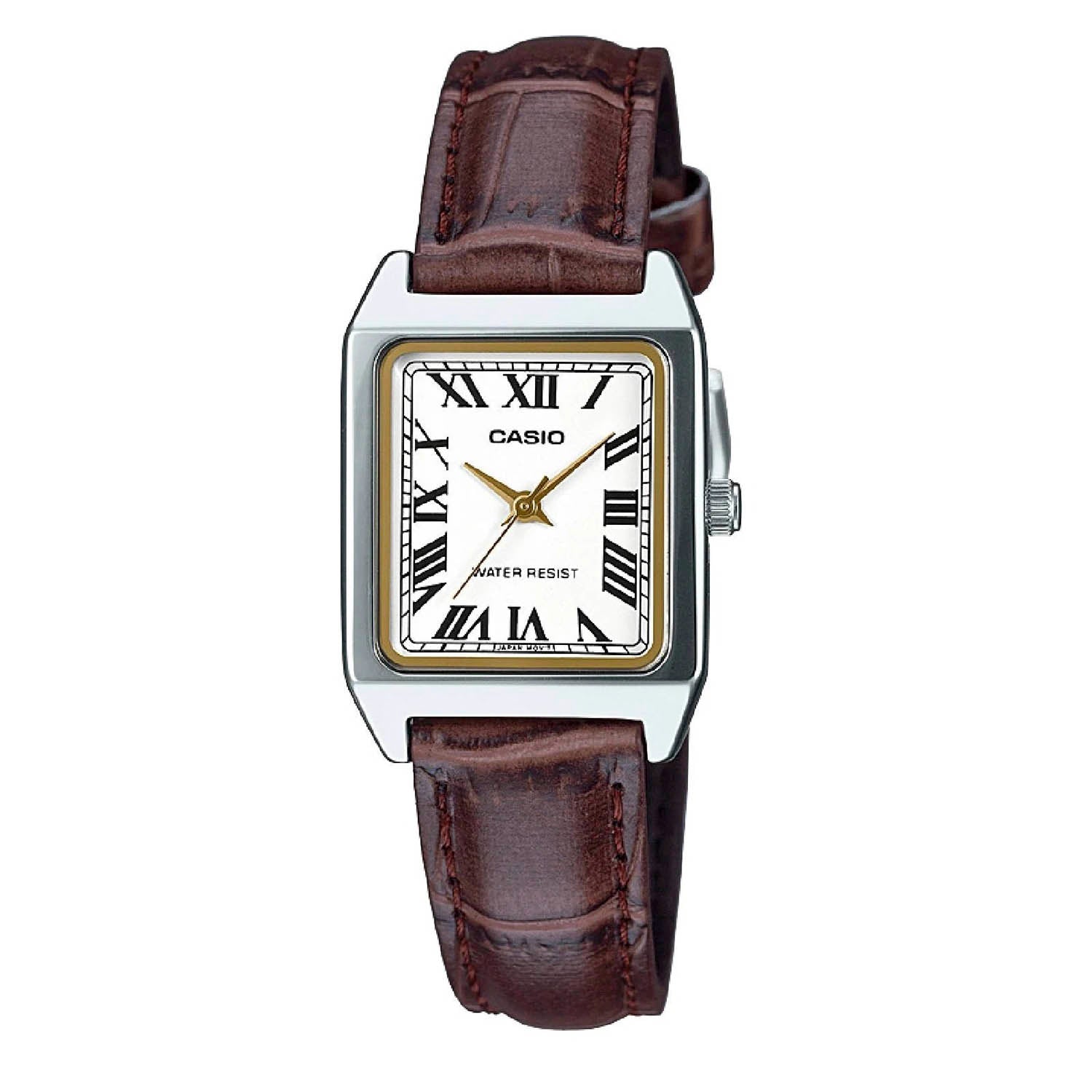 Reloj de Mujer Casio Cuero  Ltp-V007L-7B2Udf