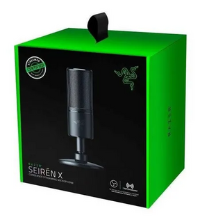 Microfono Gamer Razer Seiren X Condensador Cardioid Pro