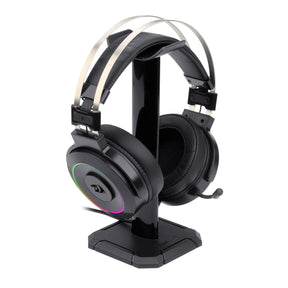 Audifonos USB Redragon Lamia Black Audio 7.1 Con Soporte