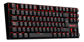 Teclado Mecánico Redragon Kumara K552-SP Red Light Edition