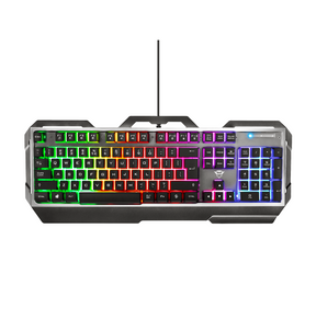 Teclado Gamer Trust Torac Gxt 856 RGB Multiplataformas Anti-Ghosting