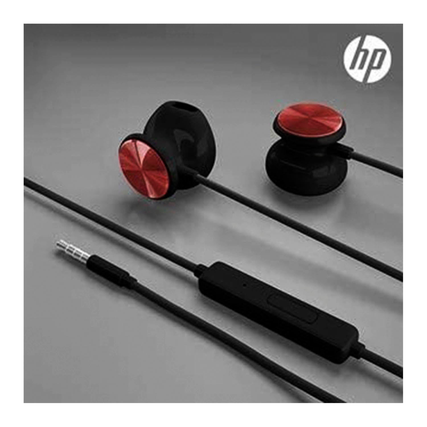 Audifonos HP Pro Con Microfono Negro y Rojo DHH-1112