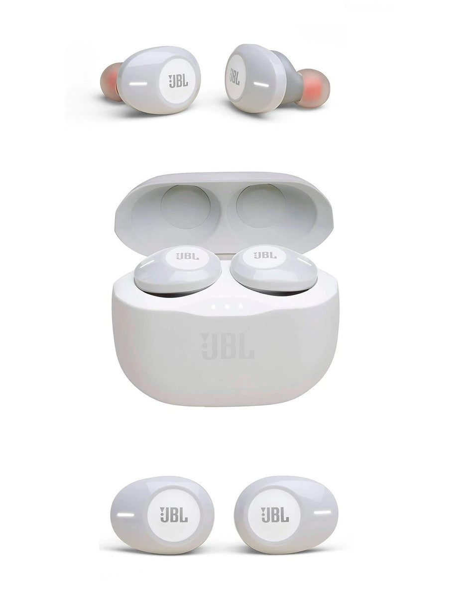 Audifonos Deportivos Jbl Bluetooth T120 TWS Blancos 4H