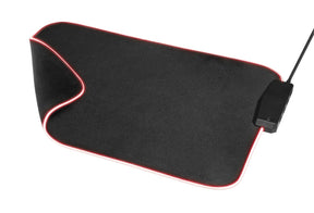 Mouse Pad Gamer Trust Glide L Rgb con Hub Usb 4 Puertos